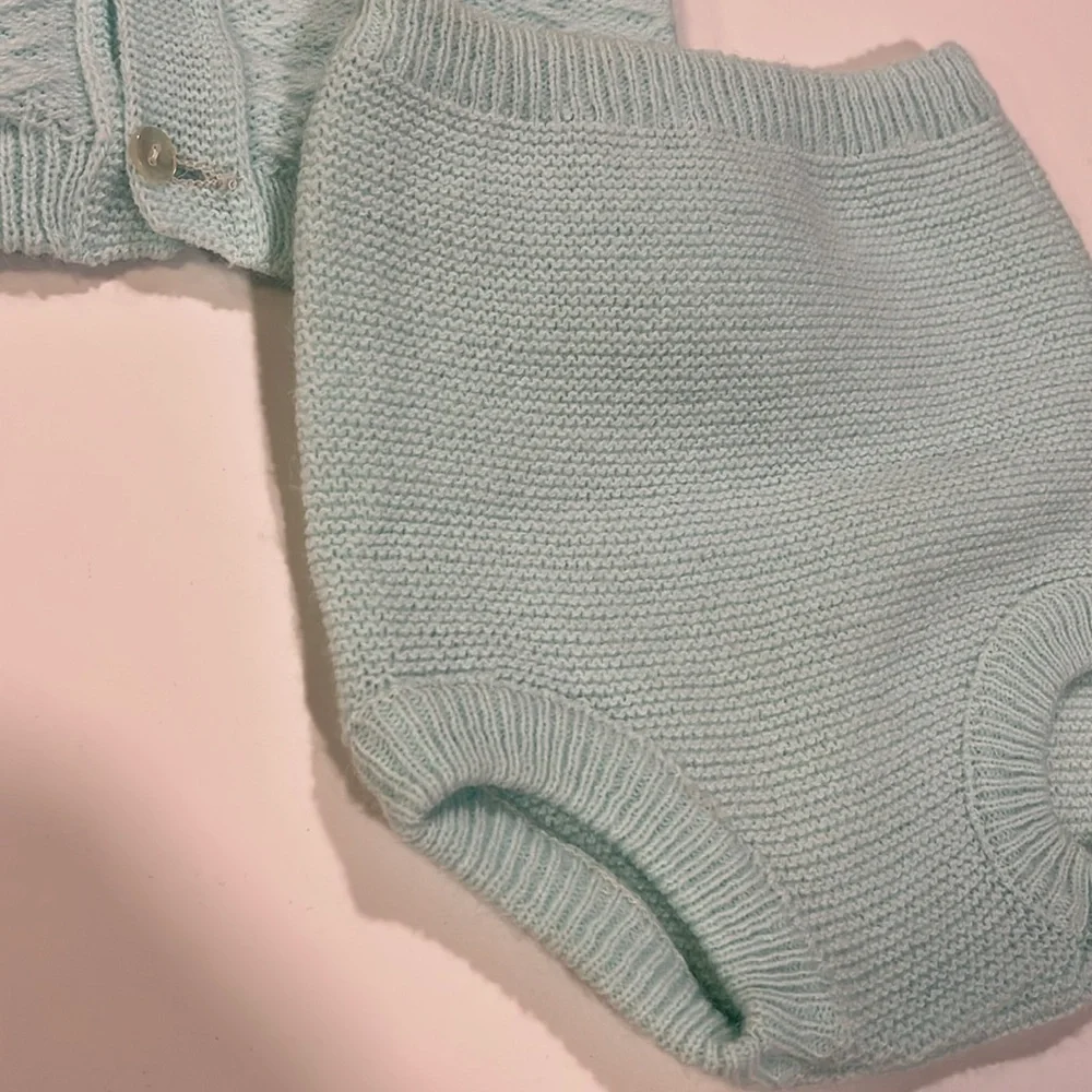 Orlon‎ - Mint Green Baby Knit Set